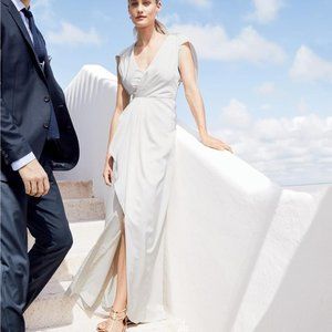 J.CREW ADRIENNE WEDDING BAREN GOWN in size 6